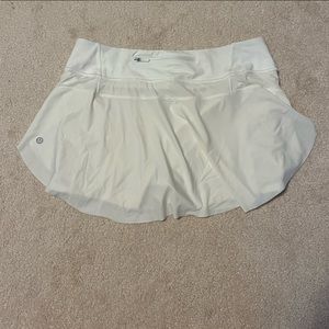 Lululemon white skort
